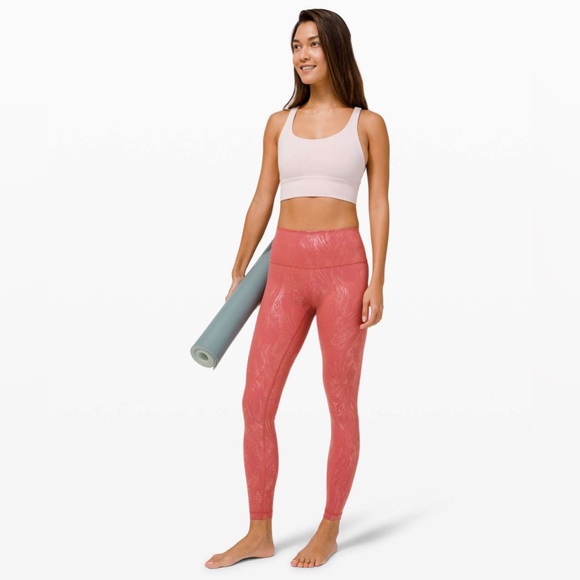 Women’s Wunder Under High Rise Tight 28” Shine— Pink - Picture 1 of 5